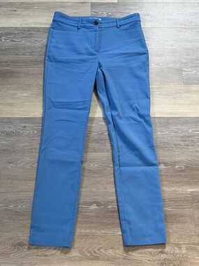 LOFT Blue Sutton Skinny Blue Pants Size 4